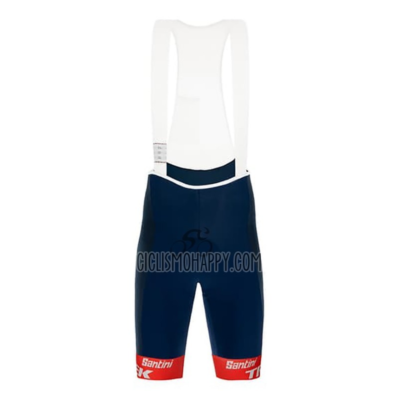 Trek Segafredo Cycling Jersey Bib Short 2023 Men Short Sleeve White